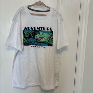 Old Navy Adventure Graphic White Tee
